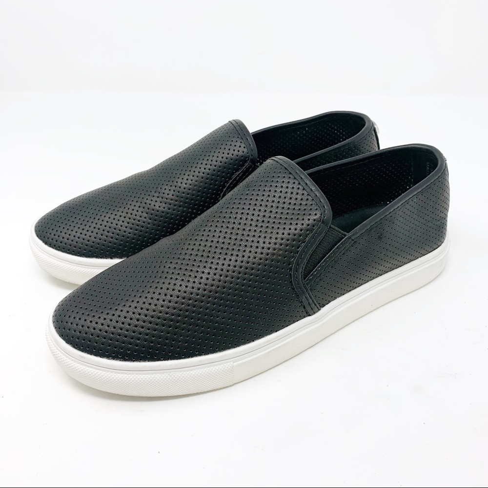 Steve Madden Zach Perforated Sneakers Black 7.5